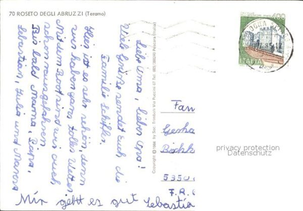 Roseto degli Abruzzi Fliegeraufnahme Segelpartie – Bild 2