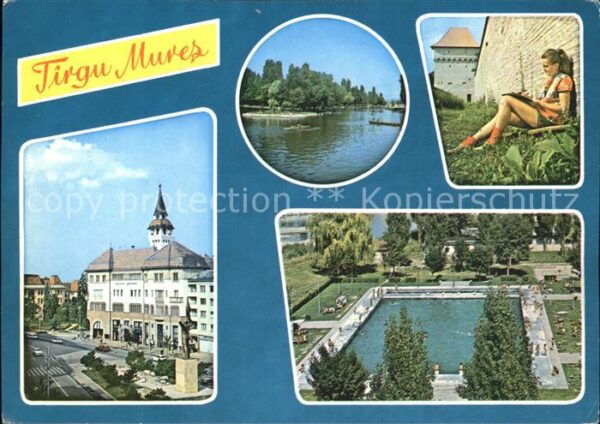 Tirgu Mures Palatul Culturii Baza nautica Cetatea m