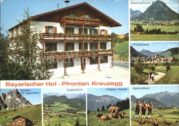 Kreuzegg Gasthof Bayerischer Hof mit Kienberg Pf