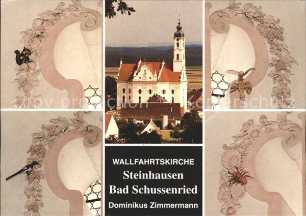 Bad Schussenried Wallfahrtskirche Steinhausen Tier Stukk