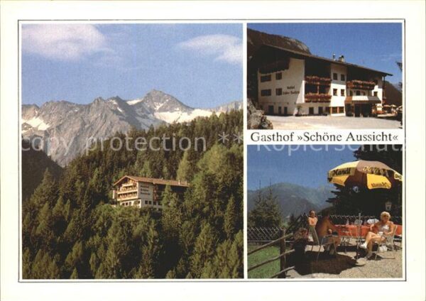Finkenberg Tirol Gasthof Schöne Aussicht Terrasse