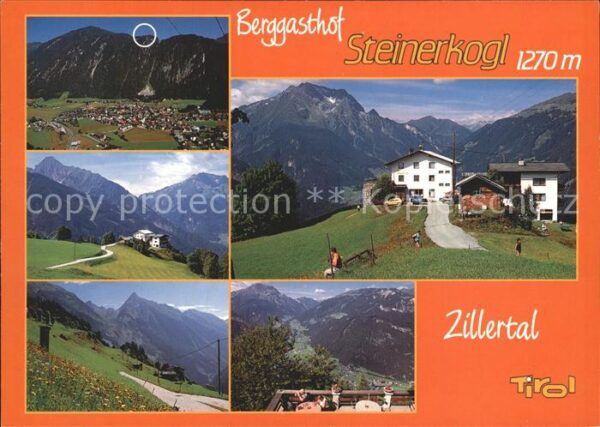 Brandberg Tirol Berggasthaus Steinerkogl Total und Teil