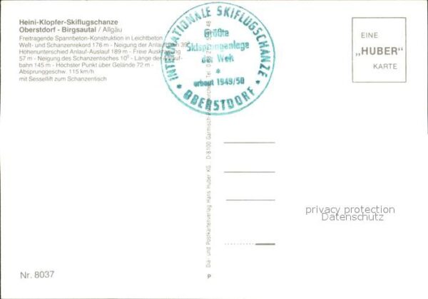 Birgsau Heini Klopfer Skiflugschanze – Bild 2