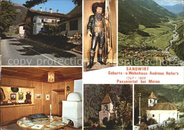Merano Meran Sandwirt Geburtshaus Andreas Hofers Kam