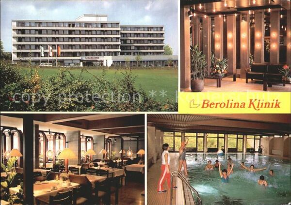 Loehne Berolina Klinik Speisesaal Hallenbad