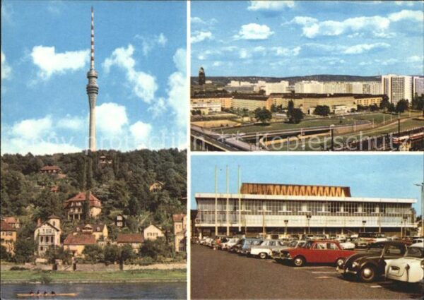 Dresden Fernsehturm Wachwitz Stadtblick Hochstr
