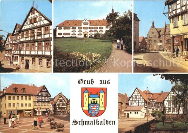 Schmalkalden Kirchhof Schloss Wilhelmsburg Mohrengas