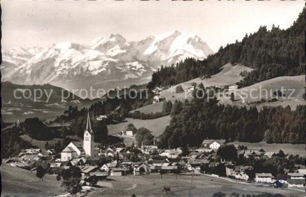 Oberstaufen Total mit Säntisgruppe