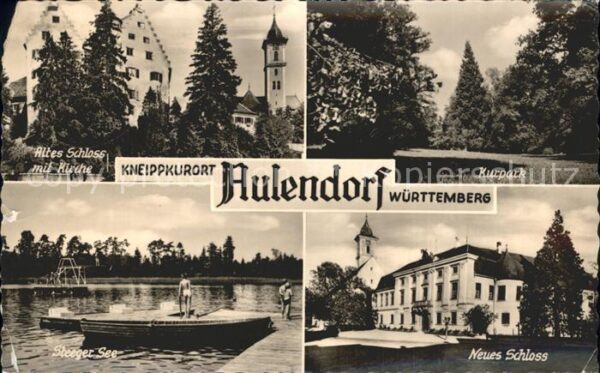 Aulendorf Altes Schloss Kirche Kurpark Steeger Se