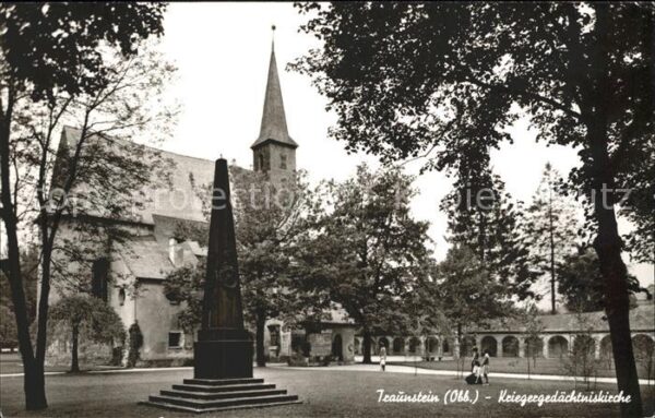 Traunstein Oberbayern Kriegergedächtniskirche