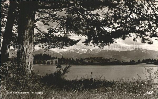 Lechbruck See Partie am Schmuttersee