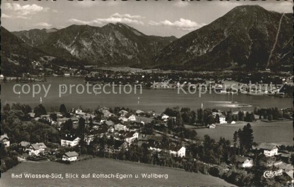Bad Wiessee mit Rottach Egern und Wallberg Fliegera