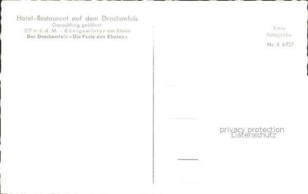 Koenigswinter Blick vom Drachenfels mit Nonnenwerth – Bild 2