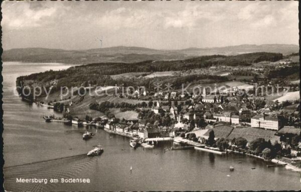 Meersburg Bodensee Fliegeraufnahme