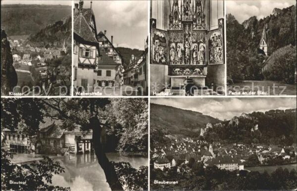 Blaubeuren Kloster Weberstrasse Hochaltar Blaupart