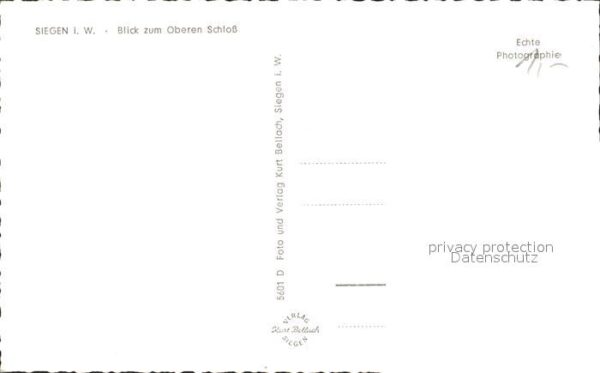 Siegen Westfalen Blick zum Oberen Schloss – Bild 2