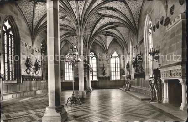Bebenhausen Tuebingen Sommerrefektorium im ehem Jagdschloss
