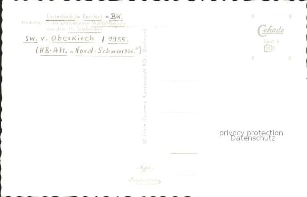 Lautenbach Renchtal Hochaltar der Wallfahrtskirche – Bild 2