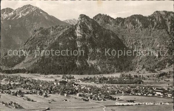 Oberammergau mit Kofel und Noth