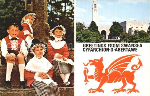 Swansea West Glamorgan The pleasent gardens of