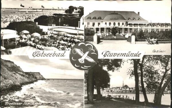 Travemuende Ostseebad Strand Casino Brodtener Steilküste