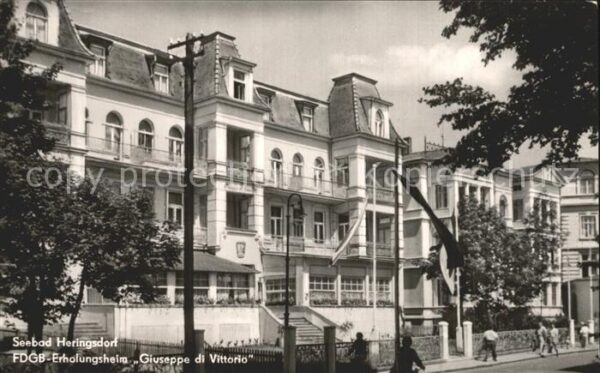 Heringsdorf Ostseebad Usedom FDGB Erholungsheim Giuseppe di Vittorio