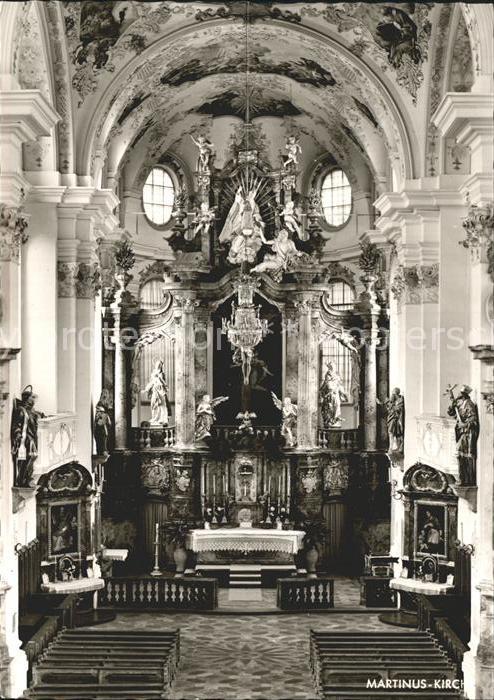 Marktoberdorf Martinus Kirche Inneres