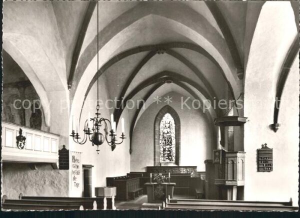 Trendelburg Ev Kirche Inneres
