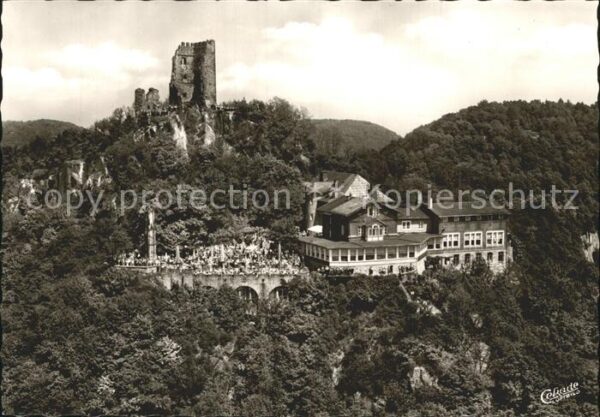Koenigswinter Hotel Restaurant Drachenfels mit Ruine