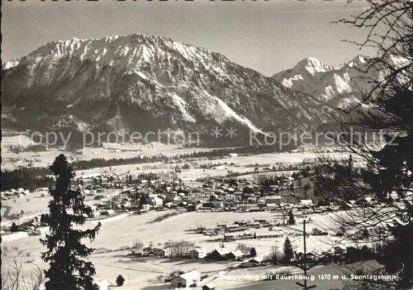 Ruhpolding mit Rauschberg