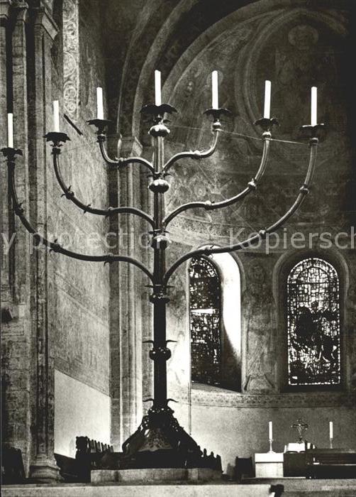 Braunschweig Dom St Blasii Siebenarmiger Leuchter