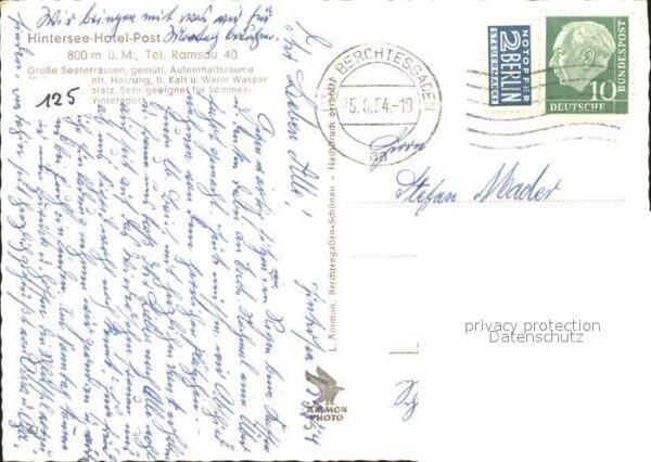 Hintersee Berchtesgaden mit Reiteralpe und Hotel Post – Bild 2