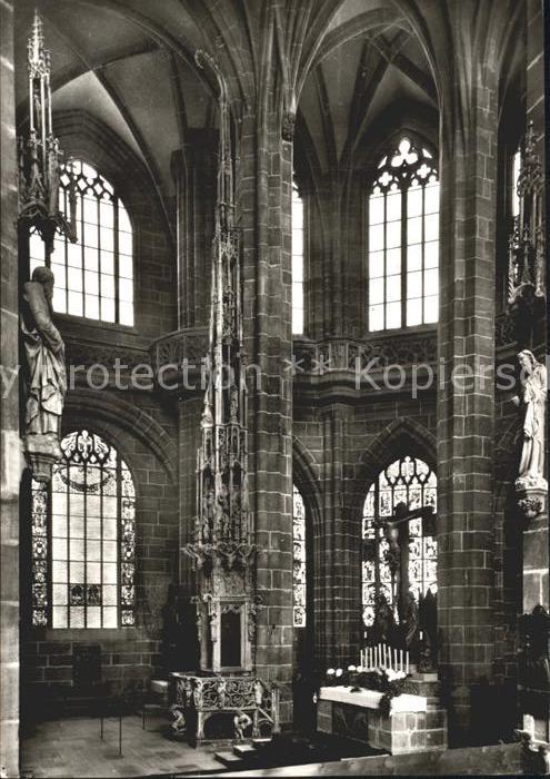 Nuernberg St Lorenzkirche Sakramentshäuschen