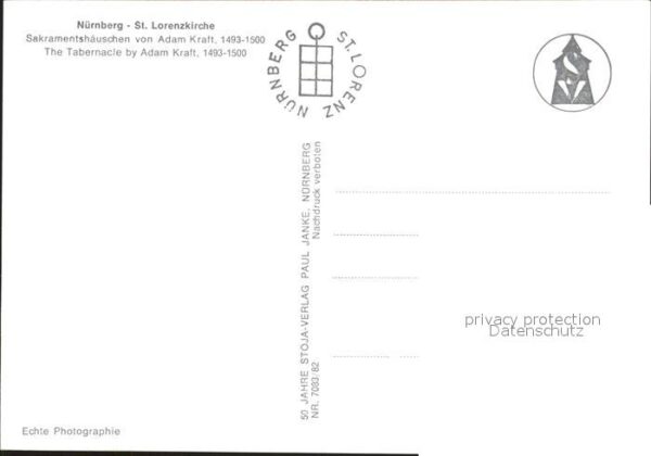 Nuernberg St Lorenzkirche Sakramentshäuschen – Bild 2