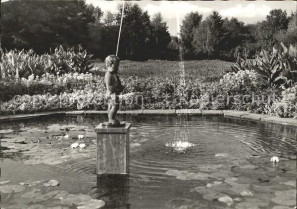 Moenchengladbach Bunter Garten Springbrunnen