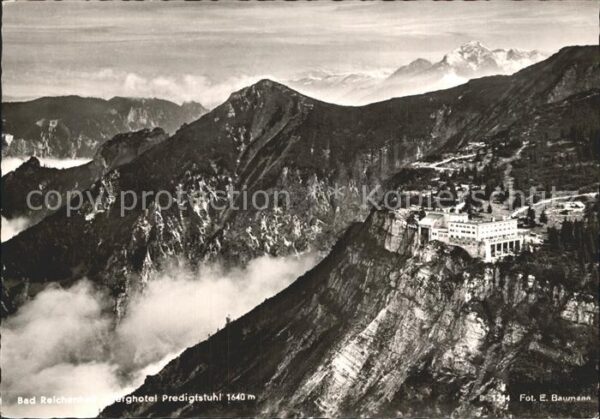 Bad Reichenhall Berghotel Predigtstuhlbahn Gipfelstatio