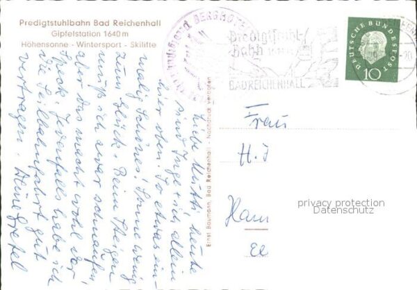 Bad Reichenhall Berghotel Predigtstuhlbahn Gipfelstatio – Bild 2