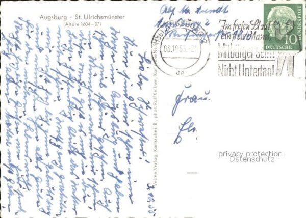 Augsburg St Ulrichsmünster Altäre – Bild 2
