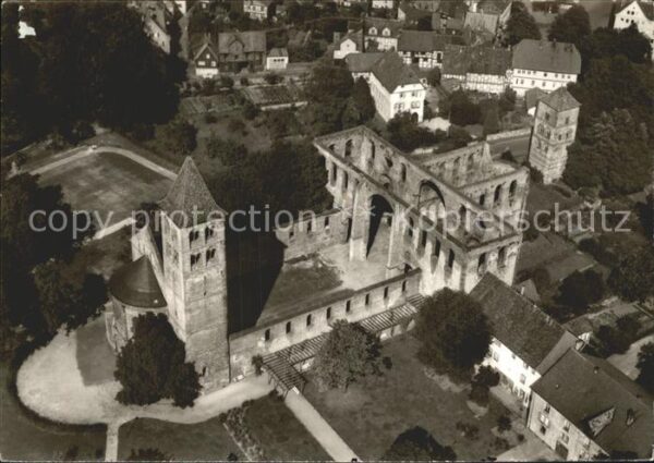 Bad Hersfeld Stiftskirche Fliegeraufnahme