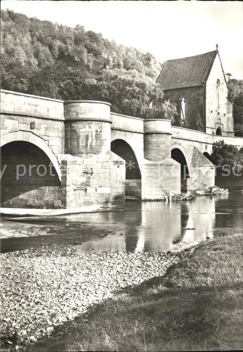 Creuzburg Werrabrücke Liboriuskapelle