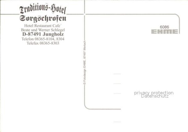 Jungholz Wertach Traditionshotel Sorgschrofen – Bild 2