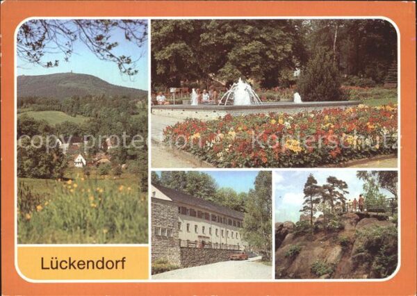 Lueckendorf Hochwald Kurpark Gaststätte Kretscham V