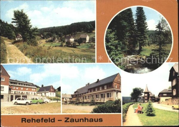 Rehefeld-Zaunhaus Teilansicht Wilde Weisseritz Ferienheim