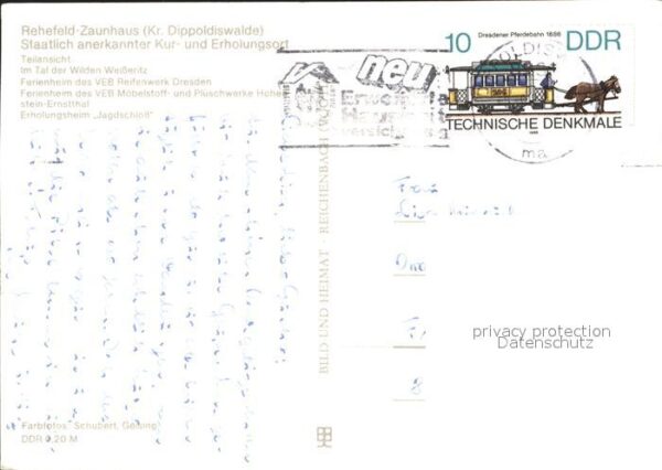 Rehefeld-Zaunhaus Teilansicht Wilde Weisseritz Ferienheim – Bild 2