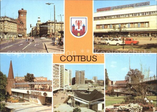 Cottbus Spremberger Str Konsument Warenhaus HOG