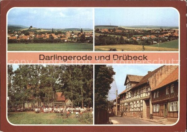 Darlingerode mit Drübeck Panorama OT Ohrenfeld Konst