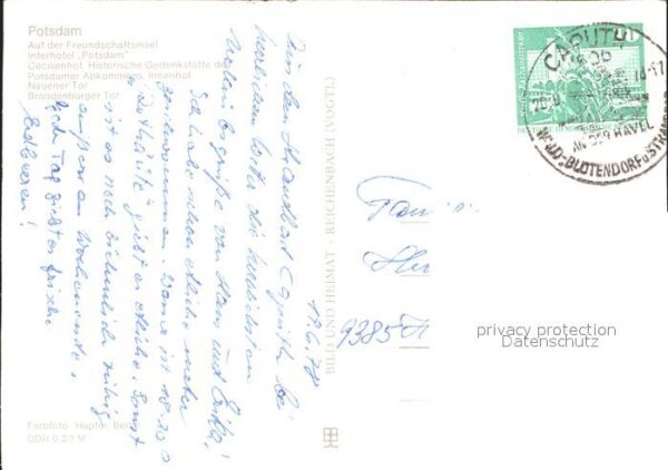 Potsdam Freundschaftsinsel Interhotel Potsdam C – Bild 2