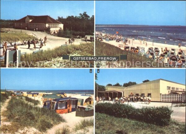 Prerow Ostseebad HOG Dünenhaus Strandpartien Campingplat