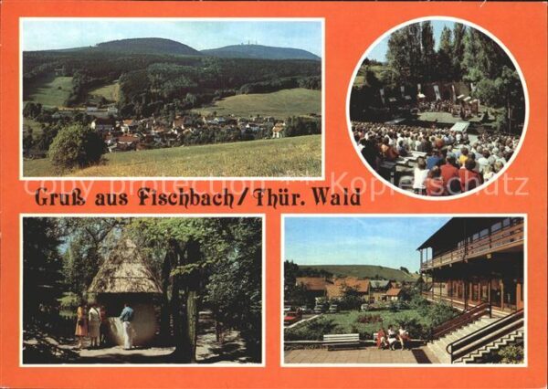 Fischbach Eisenach Total Bergbühne Im Park Thüringenbaude