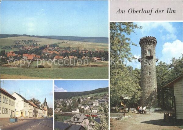 Ilmenau Thueringen Panorama Gräfinau Angstädt Langenwiesen
